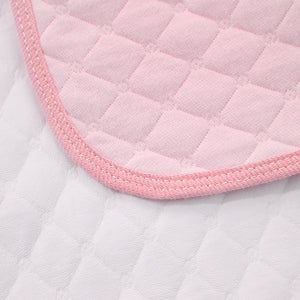 Portable Waterproof Baby Changing Pad Liner 27x13in (Pink, 3 Count)